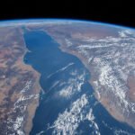 عکس هوایی از دریای سرخ