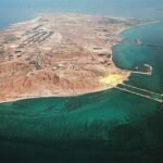 عکس هوایی از جزیره خارک